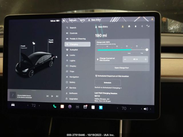 5YJ3E1EB2KF385015 Tesla Model 3 Performance/long Range
