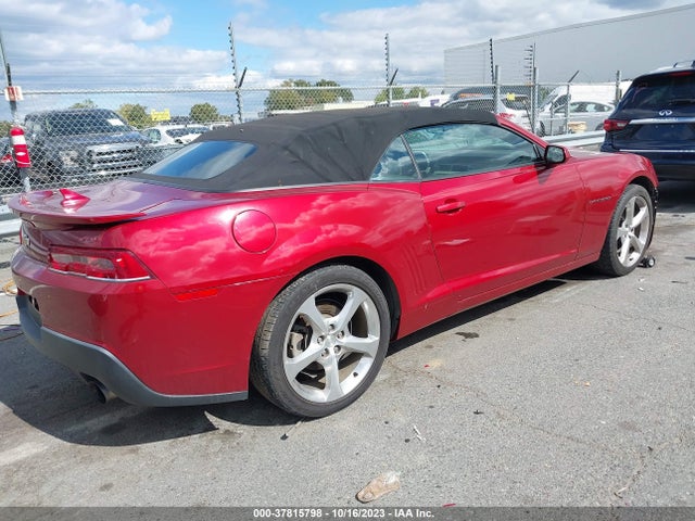 Chevrolet Camaro 2lt 2015 2G1FF3D3XF9290429 Image 4