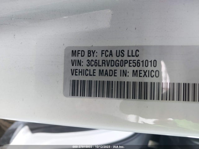RAM Promaster Cargo Van 2023 3C6LRVDG0PE561010 Image 9