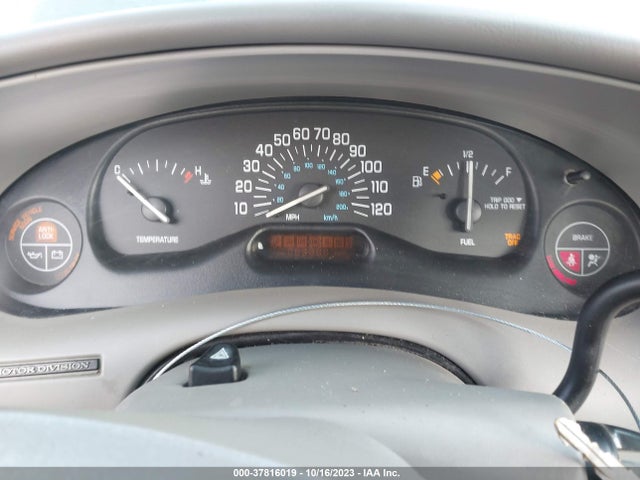 2000 BUICK CENTURY CUSTOM VIN: 2G4WS52JXY1258481
