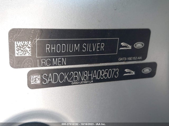 2017 JAGUAR F-PACE SADCK2BN8HA095073 Photo 8