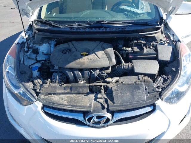 2013 HYUNDAI ELANTRA GLS VIN: 5NPDH4AEXDH195402