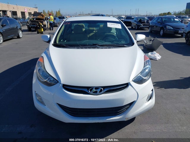2013 HYUNDAI ELANTRA GLS VIN: 5NPDH4AEXDH195402