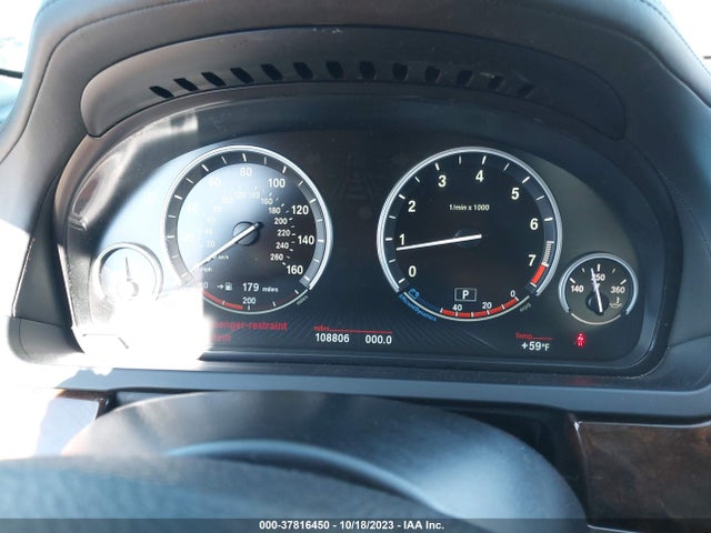 2013 BMW 750LI XDRIVE VIN: WBAYF8C57DD140307