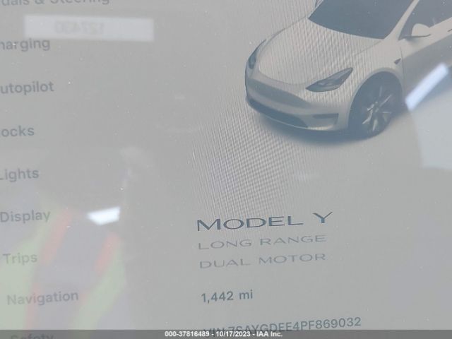 7SAYGDEE4PF869032 Tesla Model Y Long Range