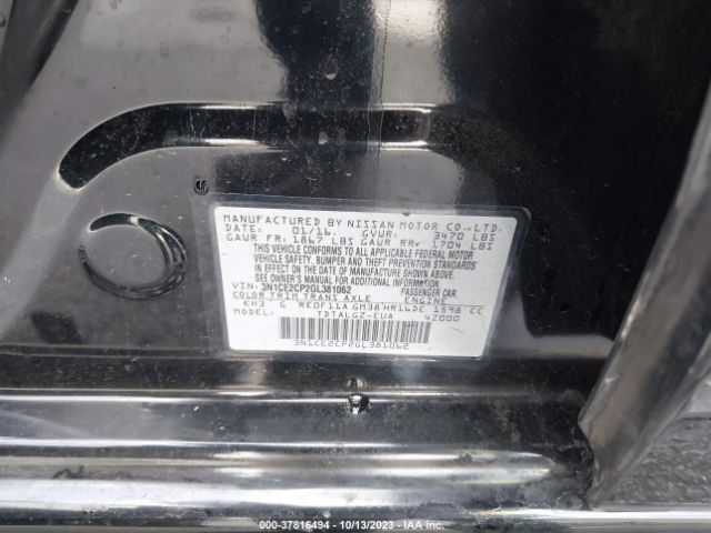 3N1CE2CP2GL381062 Nissan Versa Note Sr