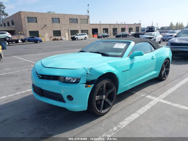 Chevrolet CAMARO LT 2014 2G1FB3D39E9271431 Image 2