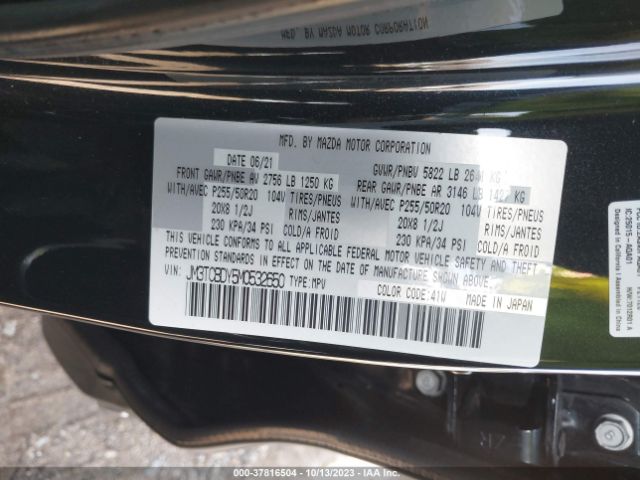 2021 MAZDA CX-9 JM3TCBDY5M0532650 Photo 8