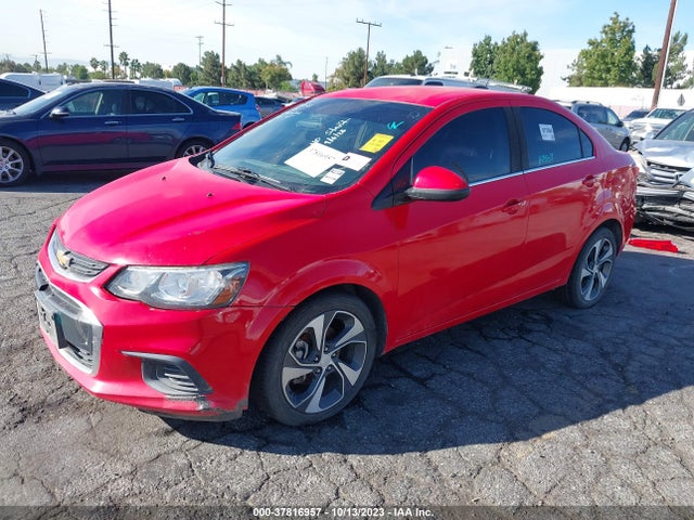 Chevrolet Sonic Premier 2017 1G1JF5SB9H4101520 Image 2