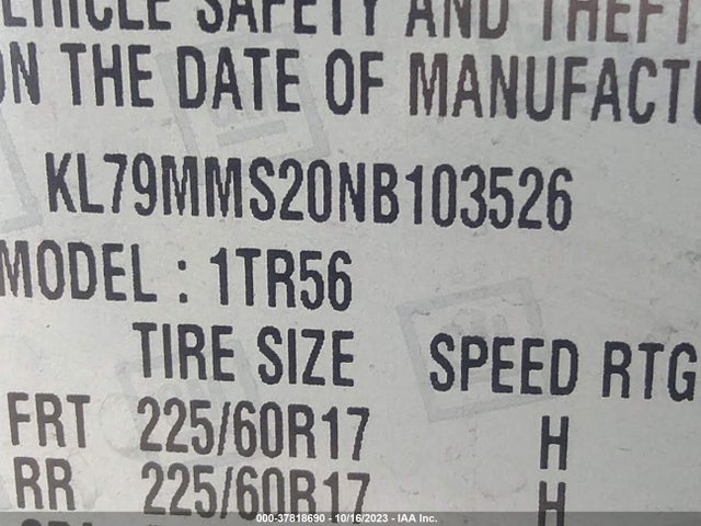 Chevrolet Trailblazer Ls 2022 KL79MMS20NB103526 Image 9