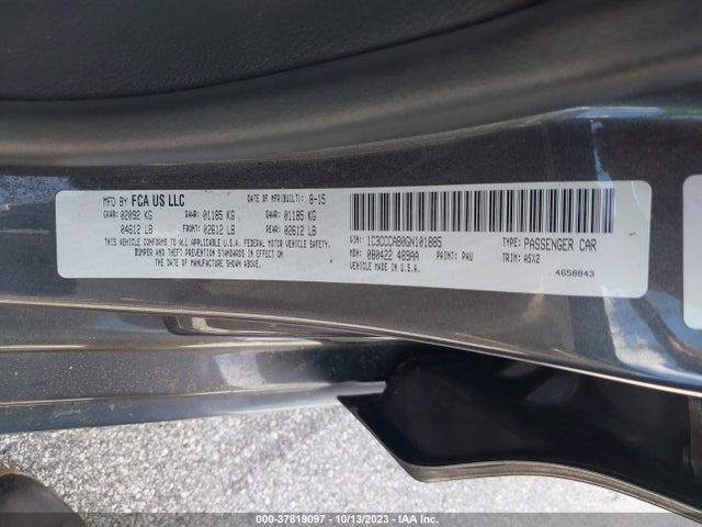 Chrysler 200 Limited 2016 1C3CCCAB0GN101885 Image 9