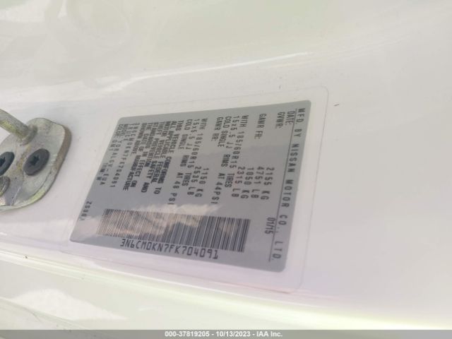 3N6CM0KN7FK704091 Nissan NV200 SV