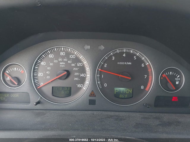 2007 VOLVO S60 2.5L TURBO VIN: YV1RS592X72606160