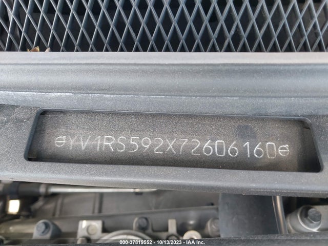 2007 VOLVO S60 2.5L TURBO VIN: YV1RS592X72606160
