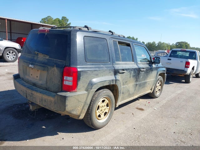 2009 JEEP PATRIOT SPORT VIN: 1J8FF28B59D189656