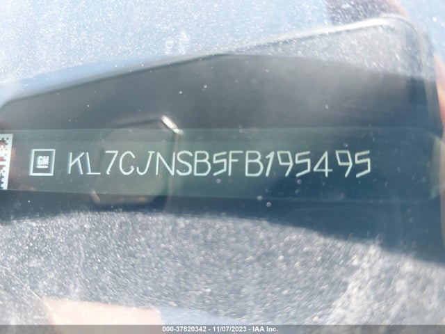 Chevrolet TRAX LTZ 2015 KL7CJNSB5FB195495 Image 9