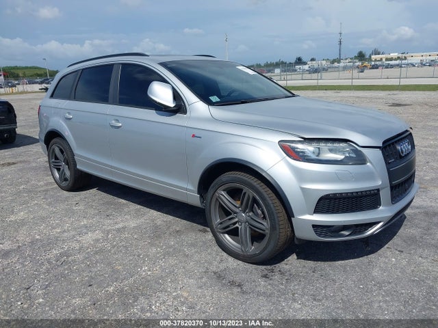 2013 AUDI Q7 3.0T S LINE PRESTIGE VIN: WA1DGAFE3DD009662