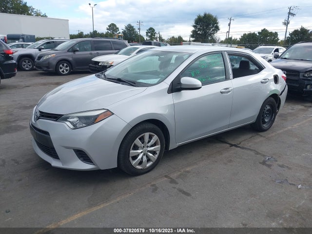 2016 TOYOTA COROLLA LE VIN: 2T1BURHE9GC563226