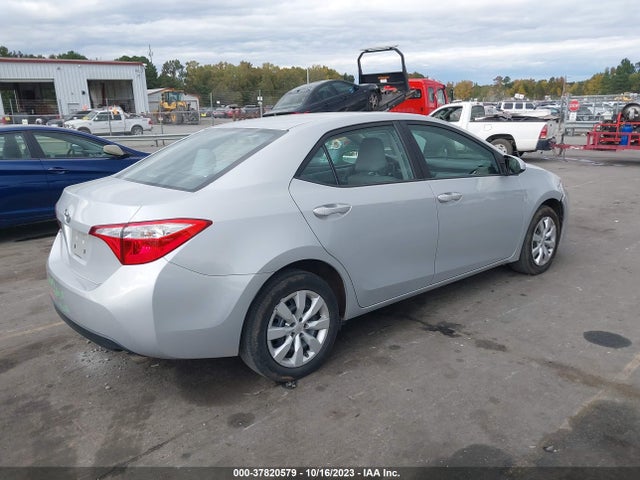 2016 TOYOTA COROLLA LE VIN: 2T1BURHE9GC563226