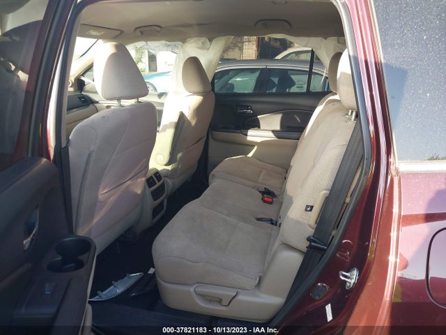 Honda Pilot Ex 2016 5FNYF5H30GB045920 Image 8