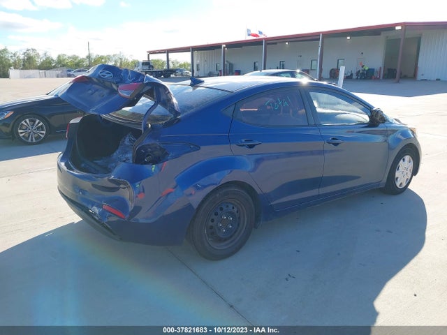 2016 HYUNDAI ELANTRA SE VIN: 5NPDH4AE9GH744995