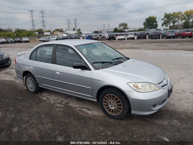 2005 HONDA CIVIC SDN LX VIN: 2HGES16585H610208