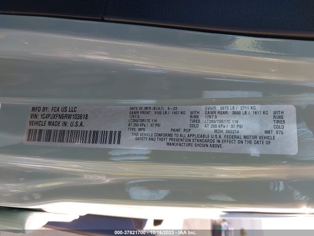 Jeep Wrangler Rubicon 2024 1C4PJXFN6RW103618 Image 9