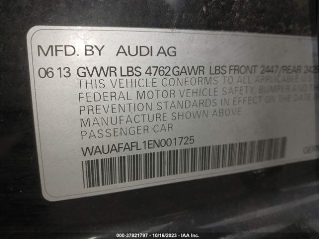 WAUAFAFL1EN001725 Audi A4 2.0t Premium