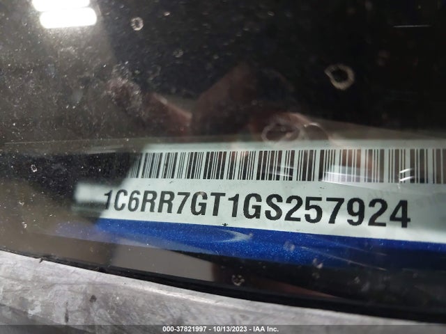 1C6RR7GT1GS257924 RAM 1500 Big Horn