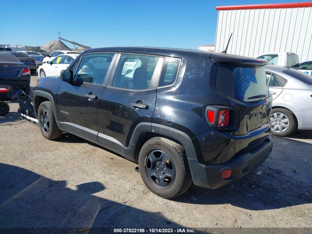 2016 JEEP RENEGADE SPORT VIN: ZACCJAAW9GPD24717
