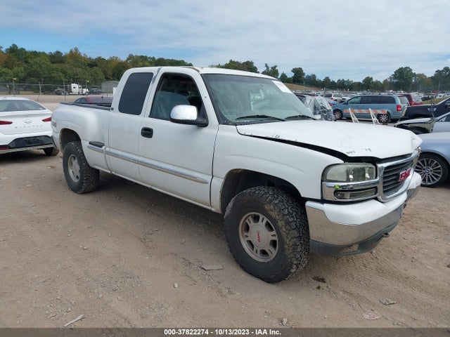 2001 GMC SIERRA 1500 SLE VIN: 2GTEK19TX11343178