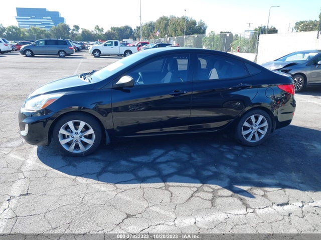 2014 HYUNDAI ACCENT GLS VIN: KMHCU4AEXEU769345
