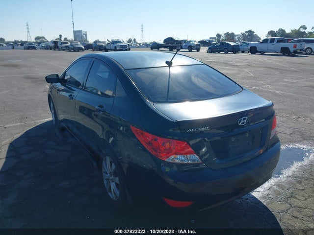 2014 HYUNDAI ACCENT GLS VIN: KMHCU4AEXEU769345