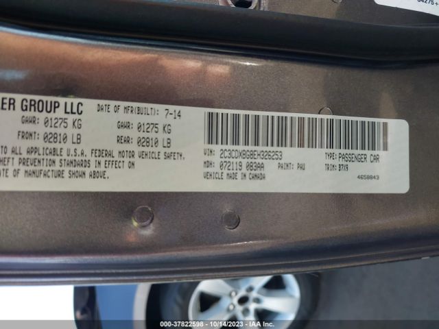 2C3CDXBG8EH326253 Dodge Charger Se