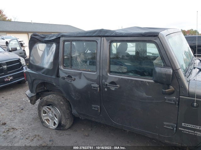 2018 JEEP WRANGLER JK UNLIMITED SPORT VIN: 1C4BJWDG4JL898991