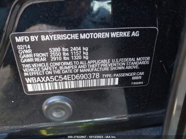 WBAXA5C54ED690378 BMW 535d