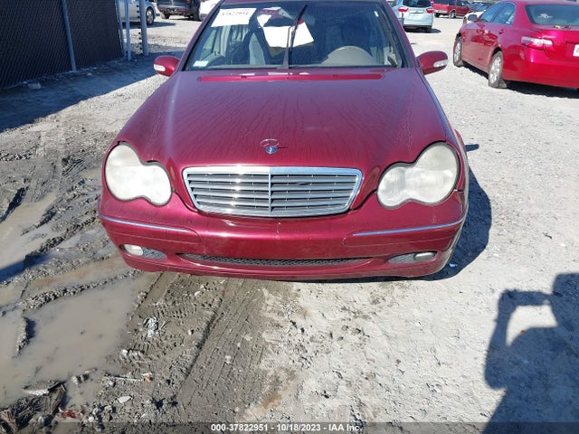 2002 MERCEDES-BENZ C CLASS VIN: WDBRF61J12F156269