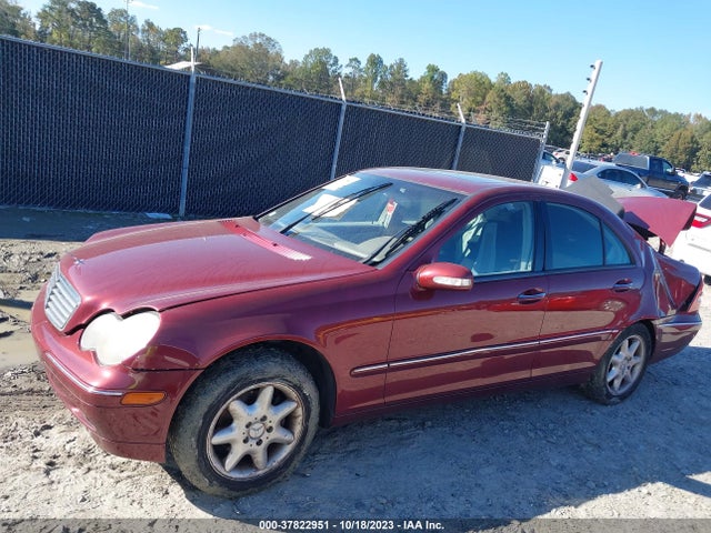 2002 MERCEDES-BENZ C CLASS VIN: WDBRF61J12F156269