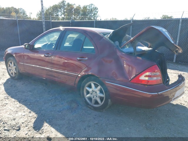 2002 MERCEDES-BENZ C CLASS VIN: WDBRF61J12F156269