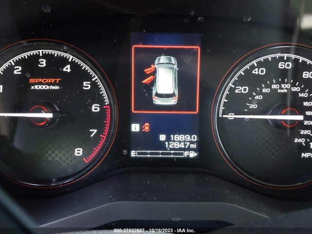 2021 SUBARU FORESTER SPORT VIN: JF2SKALC0MH433891