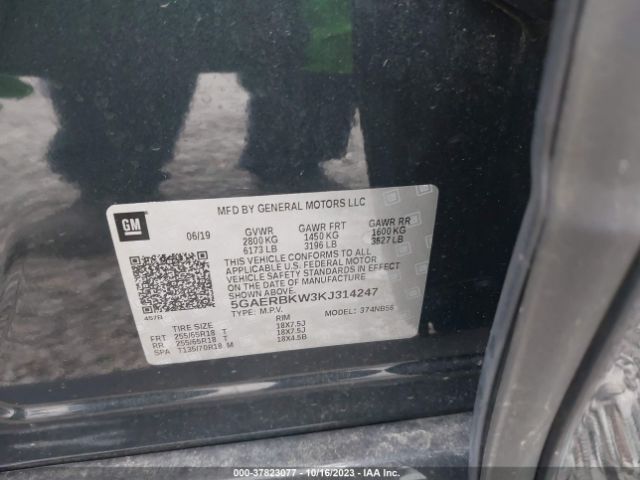 5GAERBKW3KJ314247 Buick Enclave Fwd Essence