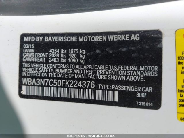 WBA3N7C50FK224376 BMW 4 Series 428i