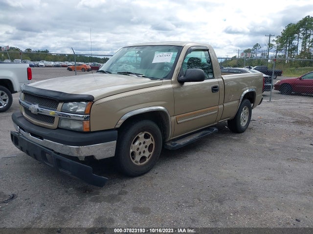 2004 CHEVROLET SILVERADO 1500 LS VIN: 1GCEC14V64Z117351
