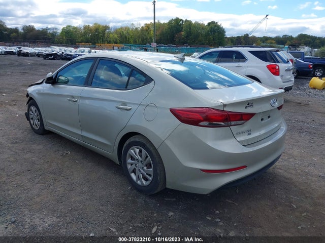 2017 HYUNDAI ELANTRA SE VIN: 5NPD74LF4HH202875