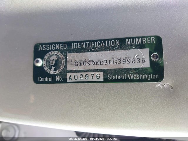 3GTU9DED3LG399836 GMC Sierra 1500 Slt