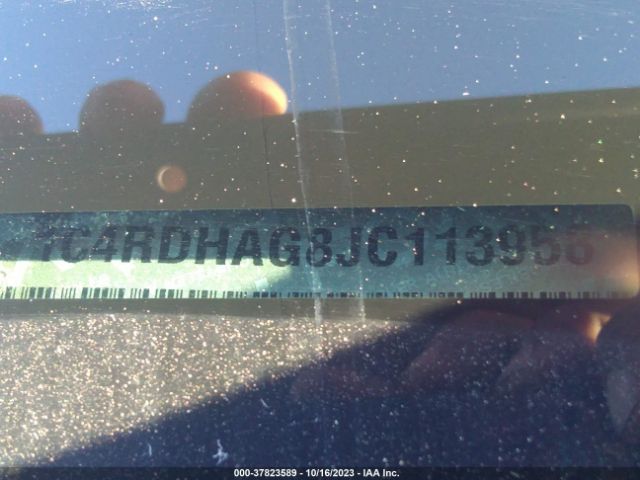 1C4RDHAG8JC113958 Dodge Durango Sxt Rwd