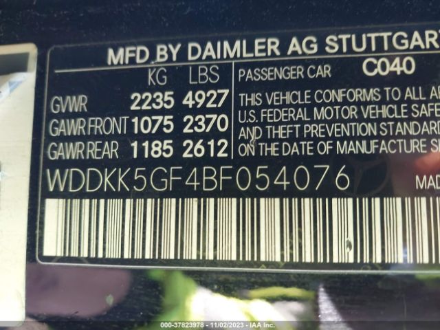 2011 MERCEDES-BENZ E 350 WDDKK5GF4BF054076 Photo 8