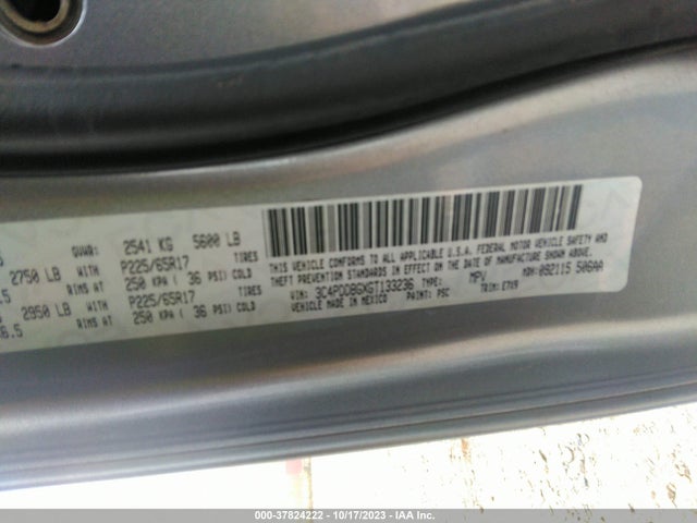 Dodge Journey Sxt 2016 3C4PDDBGXGT133236 Image 9