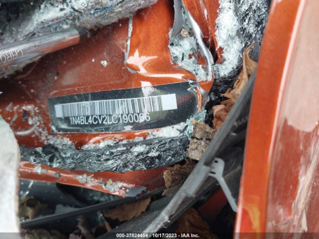 1N4BL4CV2LC190066 Nissan Altima 2.5 Sr