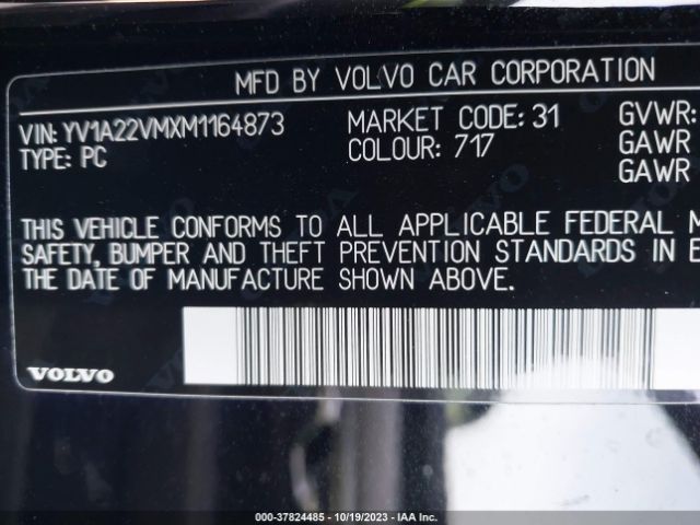 YV1A22VMXM1164873 Volvo V90 R-design